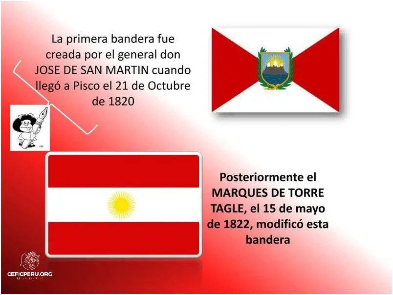 Descubra la Historia De La Primera Bandera Del Peru