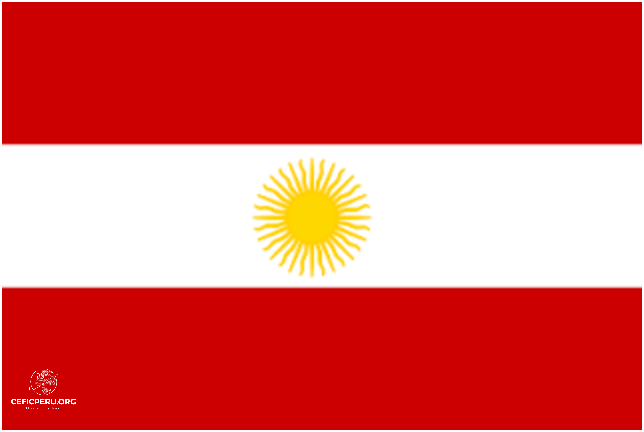 ¡Descubre Cual Fue La Primera Bandera De Peru!