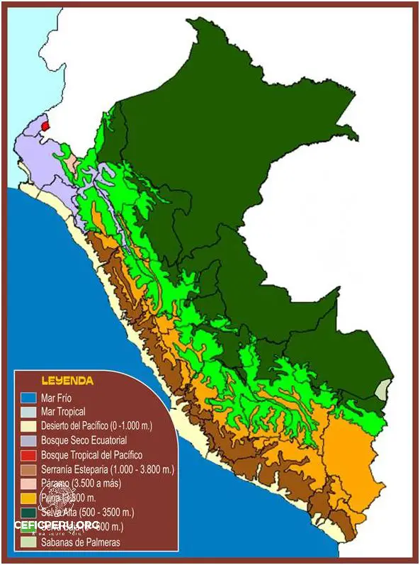 Descubre el Mapa Del Peru Sierra!