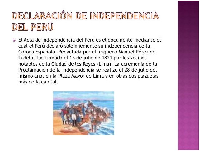 ¡Descubre En Que Año Se Declaró La Independencia Del Perú!