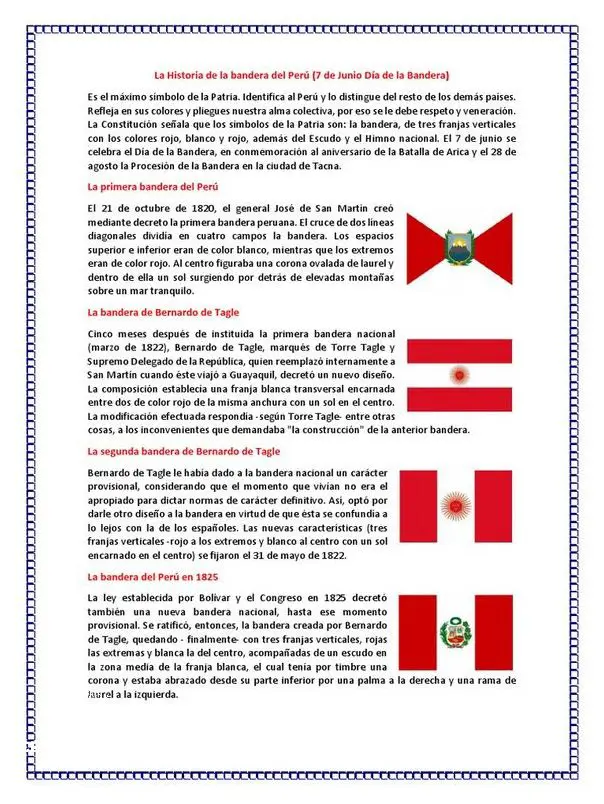 ¡Descubre la Creación de las Banderas del Perú!