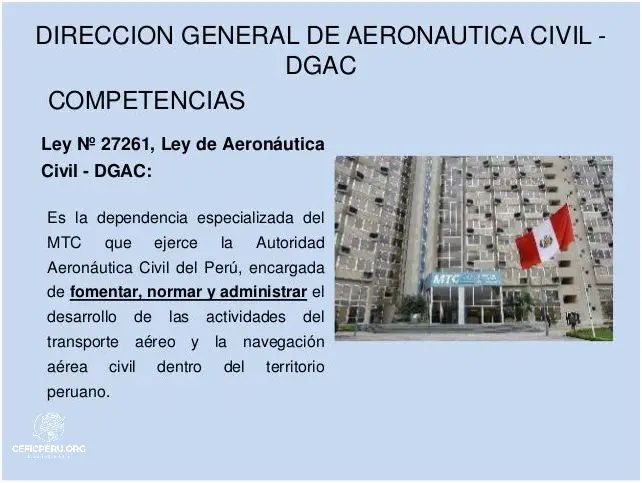¡Descubre las Regulaciones Aeronauticas Del Peru!