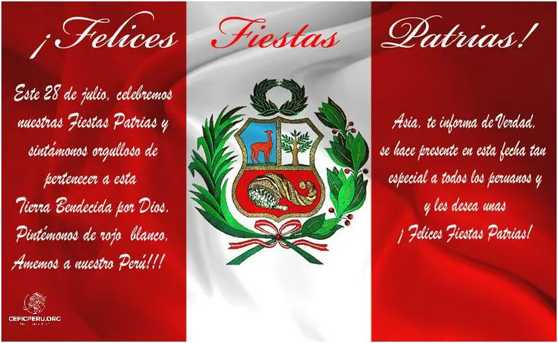 ¡Feliz Independencia Del Perú!: Celebra con Nosotros!