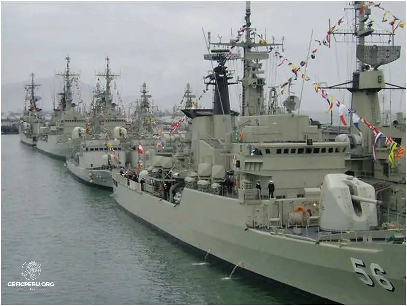 ¡Increíble! Estos son los Barcos De La Marina De Guerra Del Peru