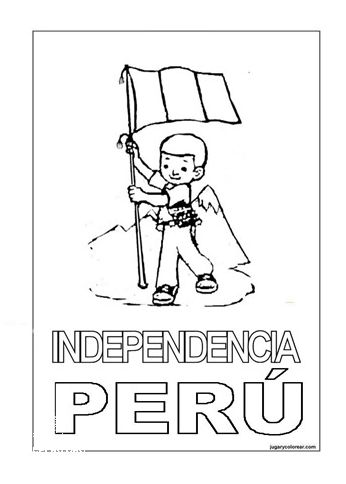 ¡Mira El Dibujo De La Proclamacion De La Independencia Del Peru!